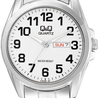 Classic Q&Q Watch Silver/White
