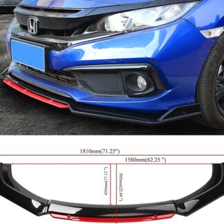 Universal Car Bumper Lip Kit