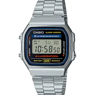 Casio Digital Watch A168 Silver