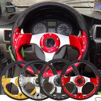 Sports Steering Wheel 13 Inch With Horn