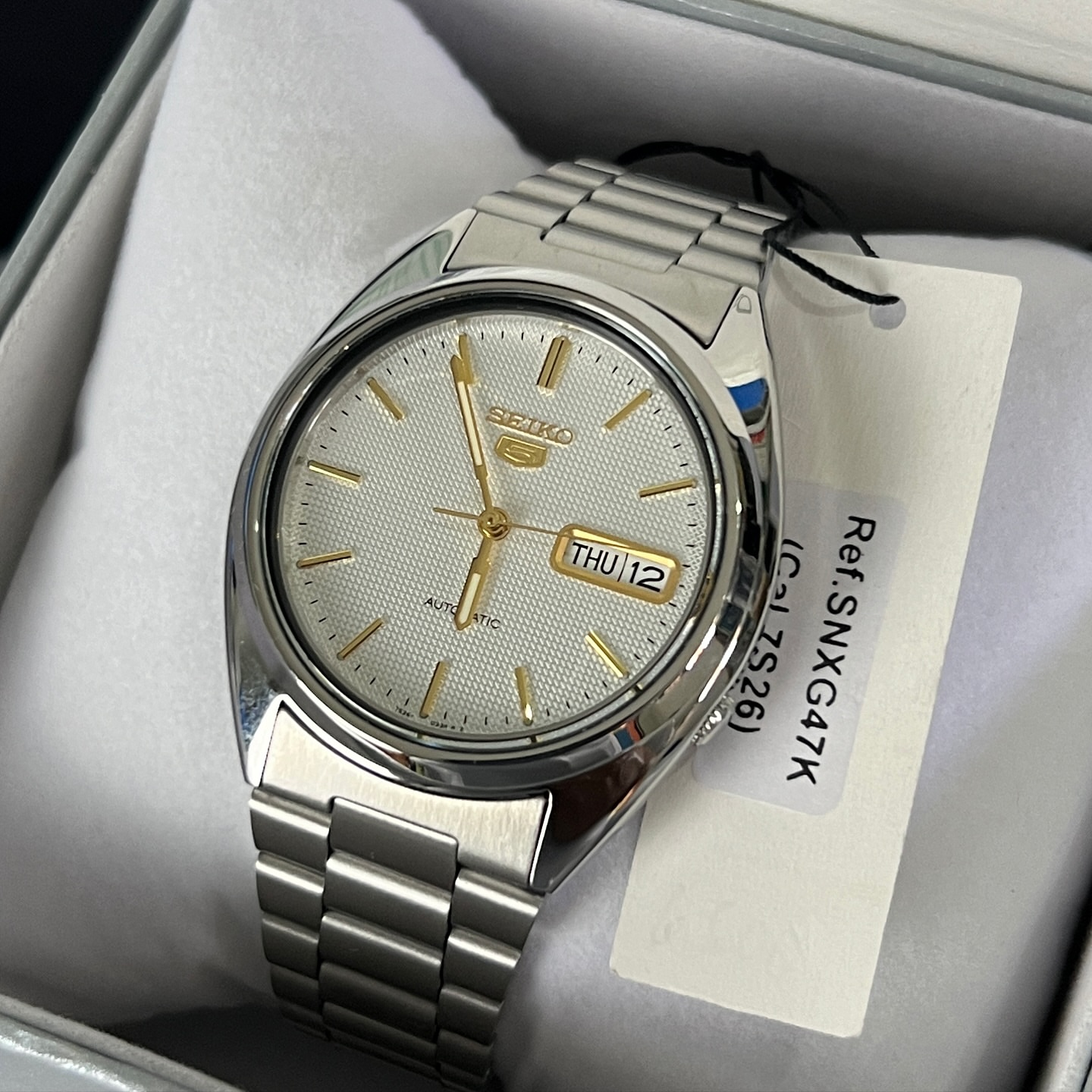 Automatic Seiko 5 Watch SNXG47K1 21 Jewels Water Resist - my Hyrax
