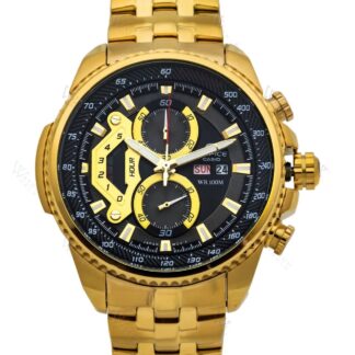 Casio Edifice Watch EF558 Gold Black
