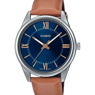 Men's Casio Leather Watch V005L-2B