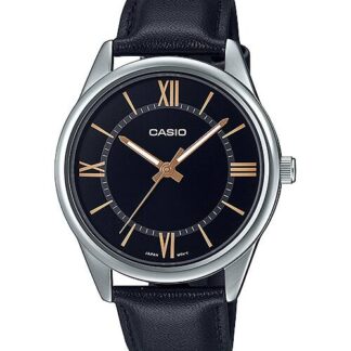 Men's Casio Leather Watch V005L-1B5