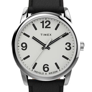 Men's Timex Leather Watch TW2U71700 38mm INDIGLO®