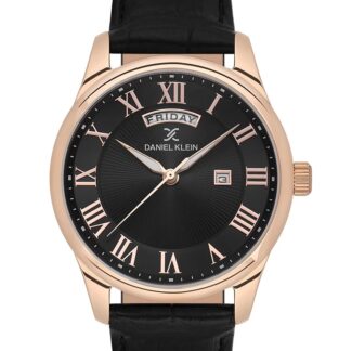 Daniel Klein Leather Watch DK.1.13819-5 50-meter Water Resist