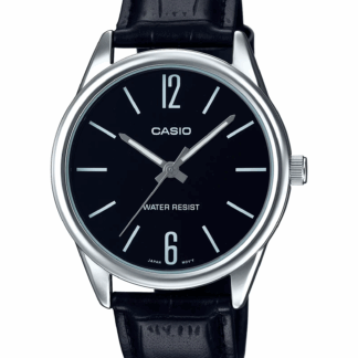 Men's Casio Leather Watch MTP-V005L-1B Water Resist