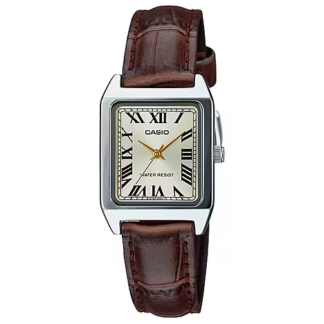 Ladies Casio Leather Watch LTP-V007L-9B Water Resist