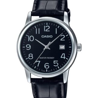 Men's Casio Leather Watch MTP-V002L-1B Water Resist