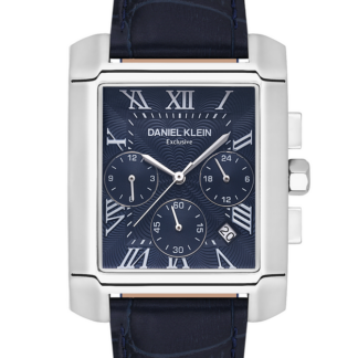 Daniel Klein Exclusive Leather Watch DK.1.13748-3 5ATM Water Resist