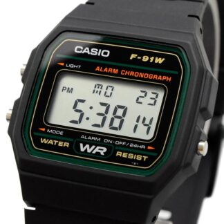 Casio Digital Watch F-91W-3D 7-year Battery Water Resist