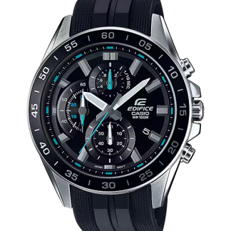 Casio Edifice Watch EFV-550P-1A 100M Water Resist Rubber Straps