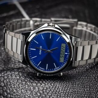 Casio Men's Watch MTP-VC01D-2E AnaDigi Water Resist