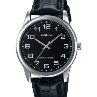 Men's Casio Leather Watch MTP-V001L-1B Water Resist