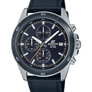Casio Edifice Leather Watch EFR-526L-2C 100-meter Water Resist