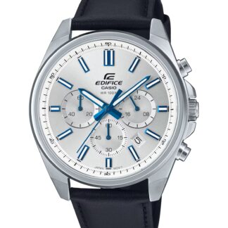 Casio Edifice Leather Watch EFV-650L-7A 100-meter Water Resist