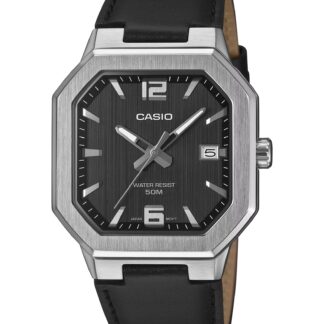 Casio Leather Watch MTP-B195L-1A 50-meter Water Resist