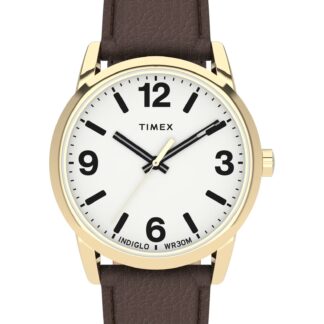 Timex Leather Watch TW2U71500 Water Resist 38mm