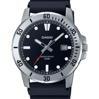 Men's Casio Watch MTP-VD01-1E Rubber Straps Water Resist