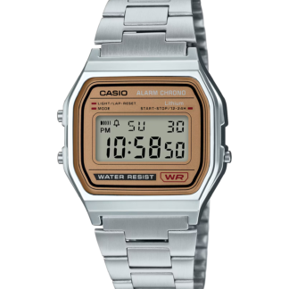 Casio Vintage Digital Watch A158WEA-9 Water Resist, 7-year Battery